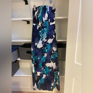 Banana Republic Premium line silk blend maxi dress